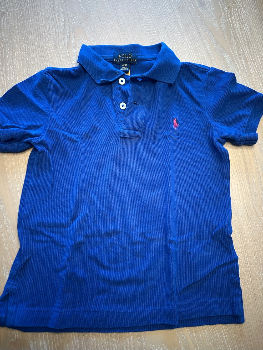 Polo by Ralph Lauren Boys' Bright Blue Polo Shirt